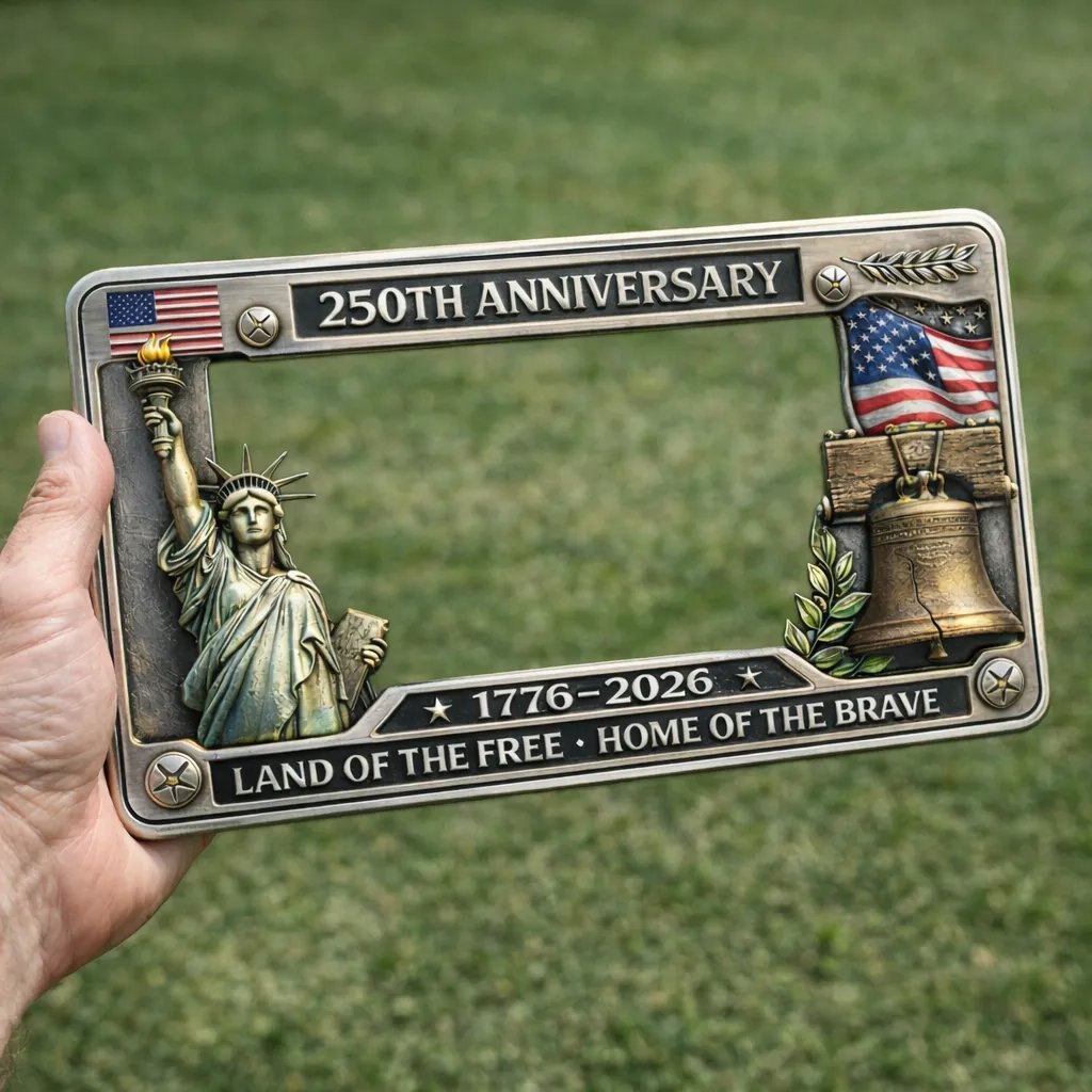 š„LAST DAY 49% OFF-š¦
250th Anniversary Commemorative License Plate Frame