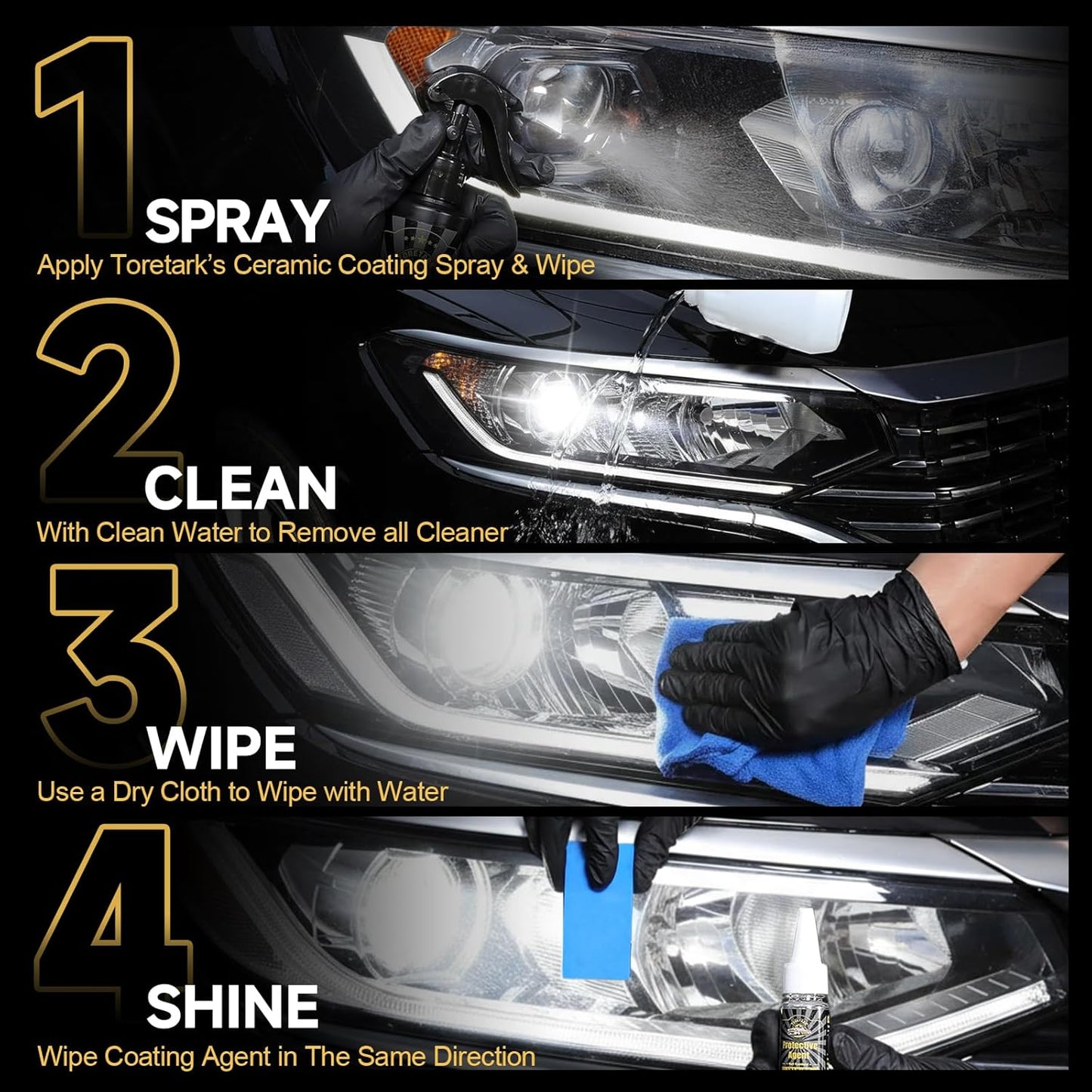 🔥49% OFF - 2026 Car Headlight Restoration Kit