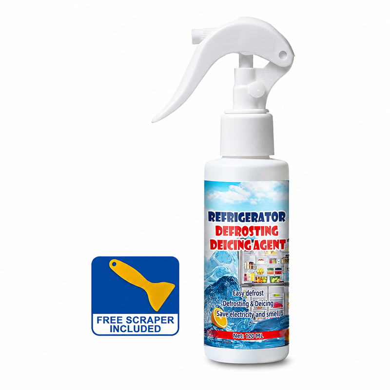🥳2026 HOT SALE🥳💞50K+ SOLD!❄️💧 50% OFF! Ice Melting Spray – No more chipping away. Gentle formula, multi‑surface. Free spatula with every order! 🌟🛡️