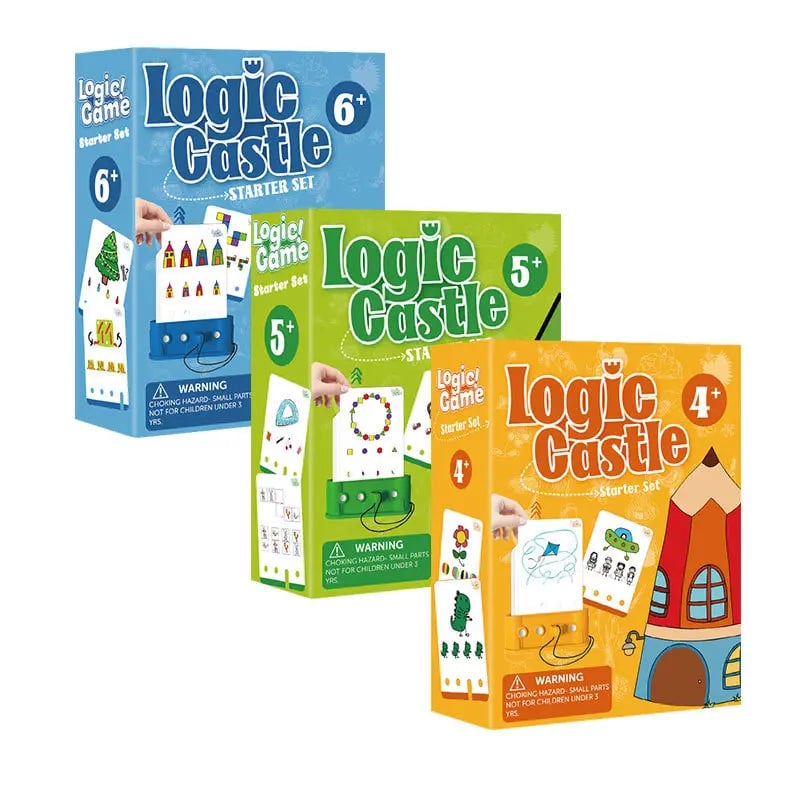 šLast Day 49% OFF - š°āØ Montessori Logic Castle