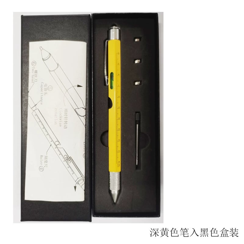 9-in-1 Multifunction Pen with LED Light