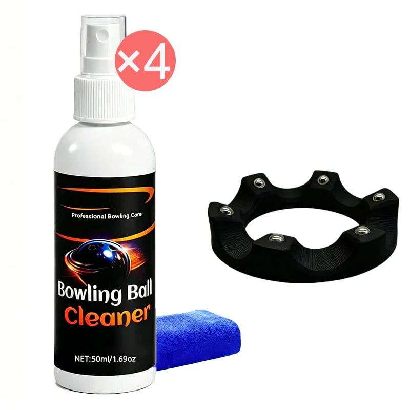 🥳2026 HOT SALE🥳💞50K+ SOLD!🎳💪 50% OFF! Pro-Grade Bowling Ball Cleaner – Instantly removes lane oil. Includes premium towel. Keeps your ball performing like new! ✨