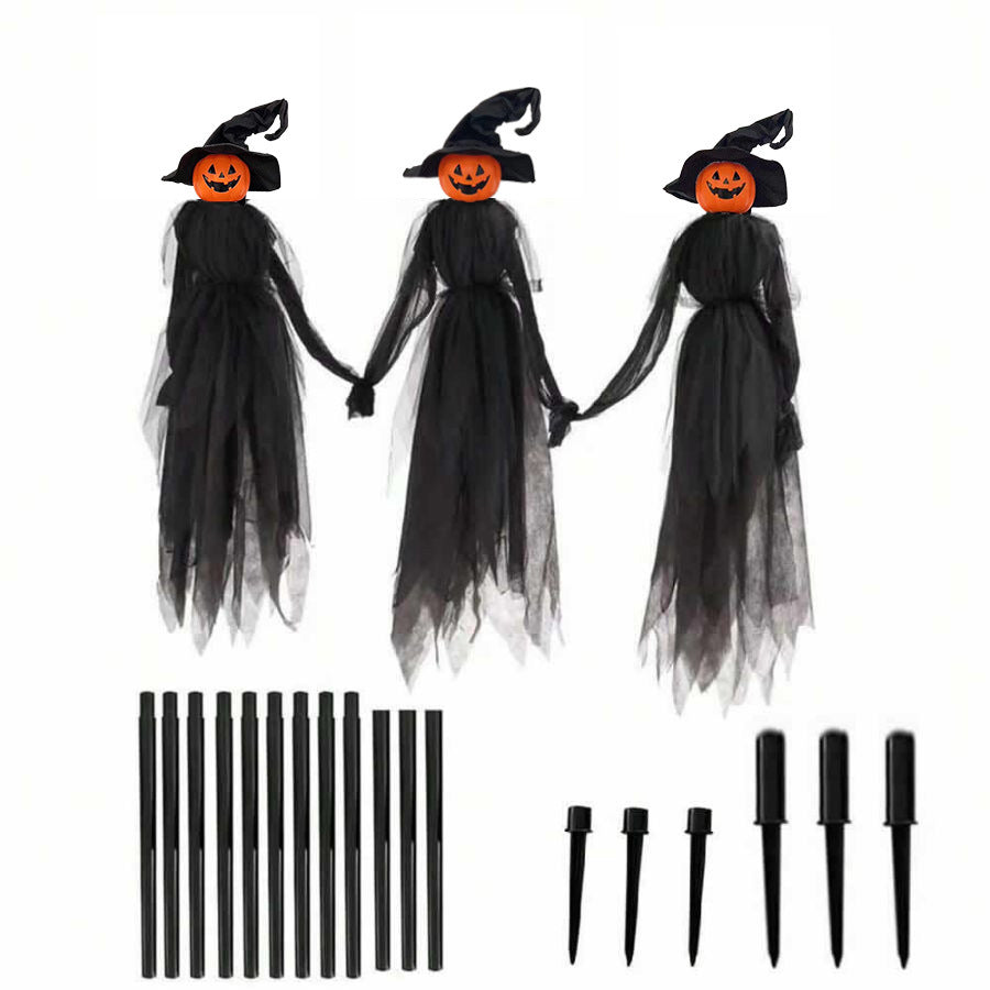 🎃2026 Halloween Sale 🧙♀️Lighted Halloween Witch Stakes