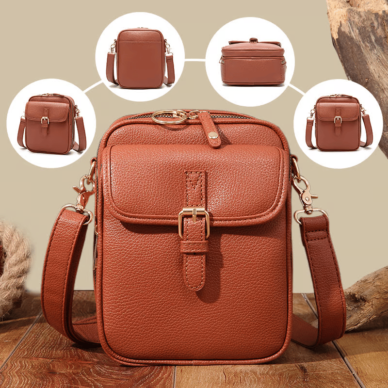 🔥Crossbody Leather RFID Bag