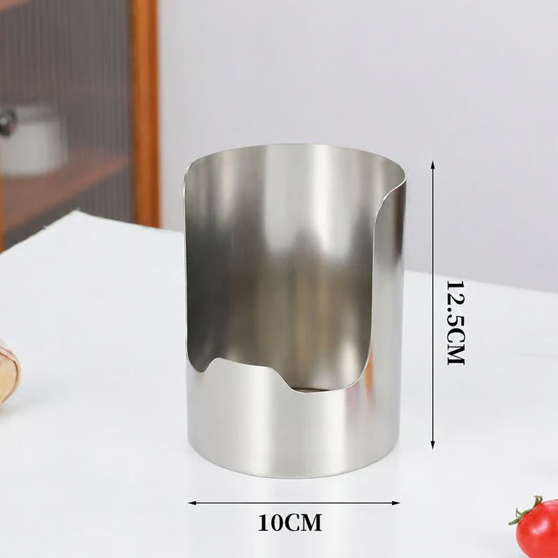 🧑🍳 Multi-Functional Kitchen Utensil Holder – Holds pot lids, spatulas & cutting boards. Thickened stainless steel, space‑saving. 🛡️✨