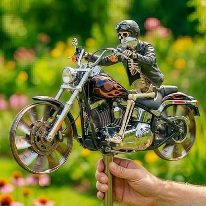 ✨Skull Motorcycle Windmill