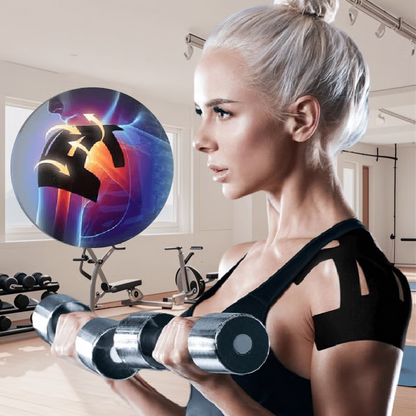 💥HOT SALE 50% OFF🔥Pre‑Cut Elastic Kinesiology Tape for Shoulder Support