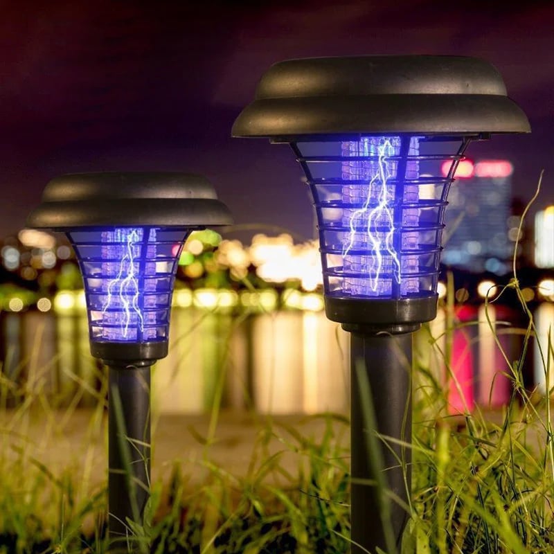 Solar Mosquito Killer Lamp | 3-in-1 Outdoor Light & Bug Zapper