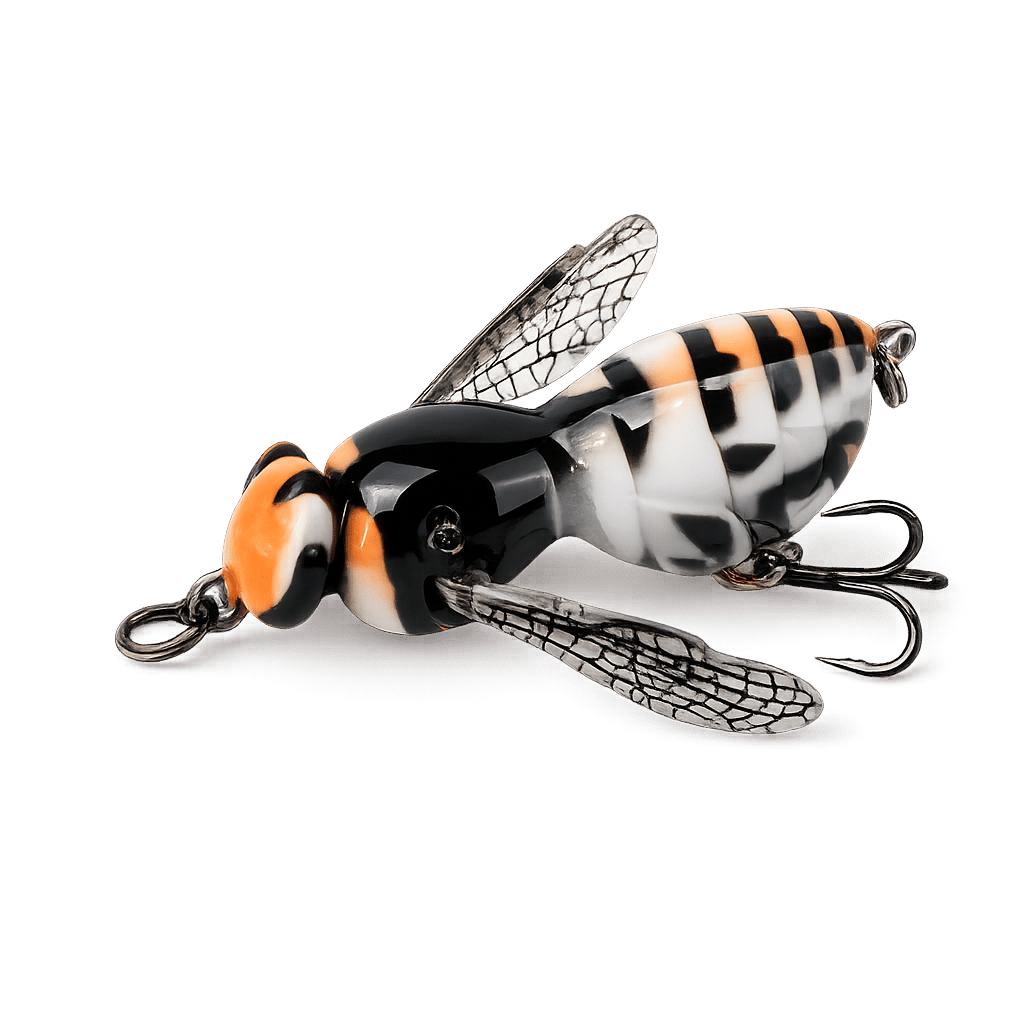 🔥 Last Day 69% OFF – 🐝 Bionic Wasp Topwater Lure That Triggers Explosive Strikes
