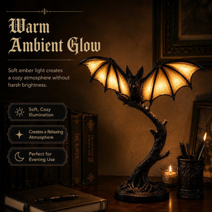 🦇✨ Halloween Glowing Magic Bat Table Lamp