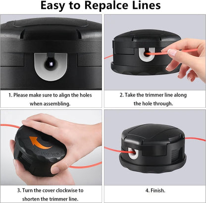 🌿🔧 Lawn Mower Head Replacement Kit – Easy Upgrade & Install ⚙️