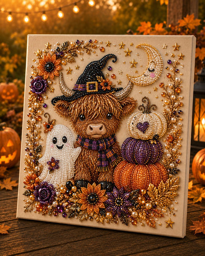🔥Last Day 49% OFF - 👻✨Halloween Ghost Pearl Art DIY Kit