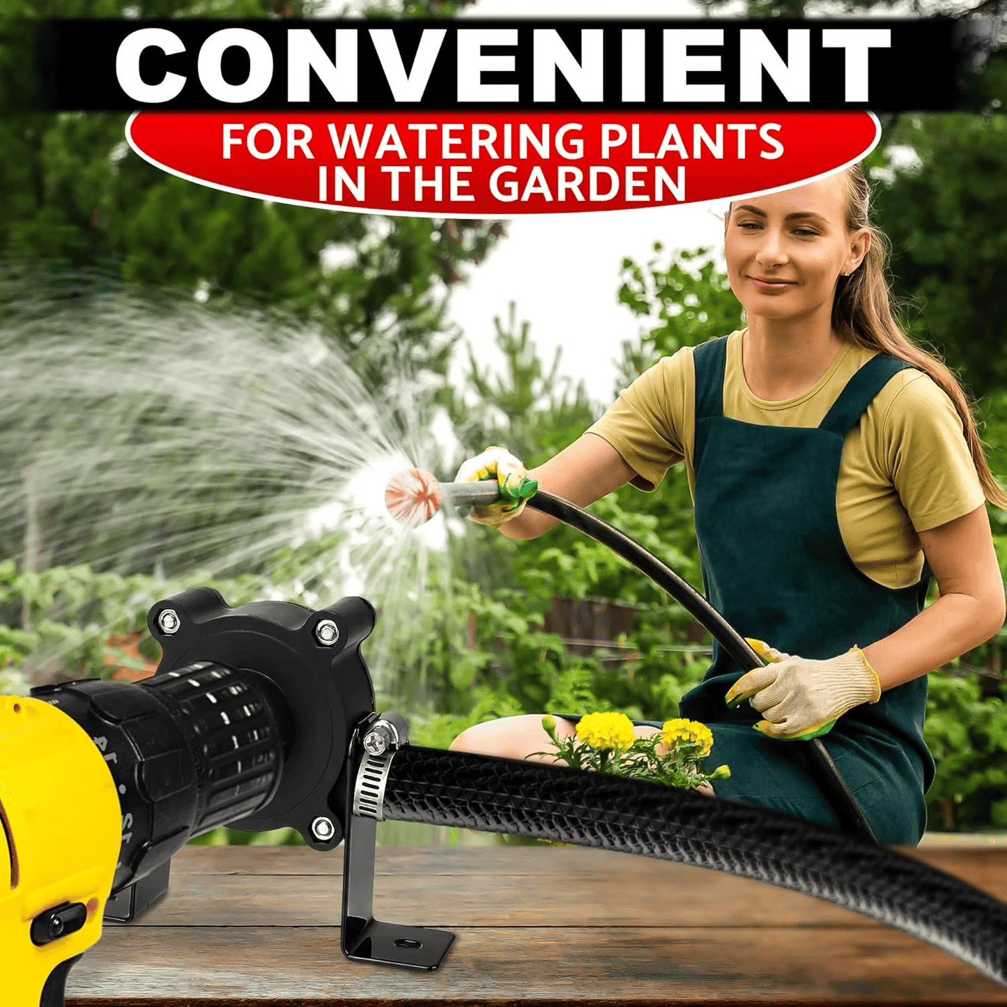 Portable Electric Drill Pump