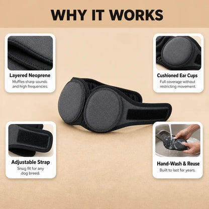 Noise Cancelling Dog Ear Wrap