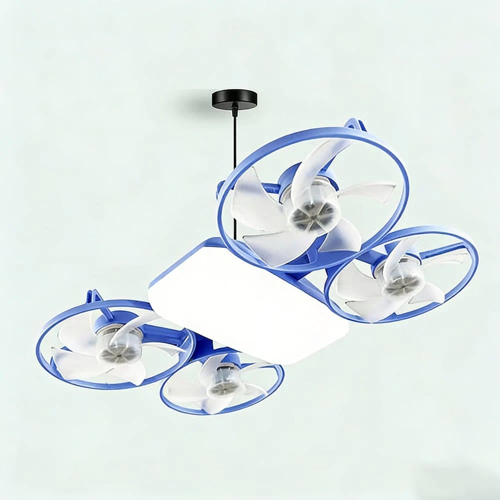 💡Drone-Inspired LED Ceiling Fan Light