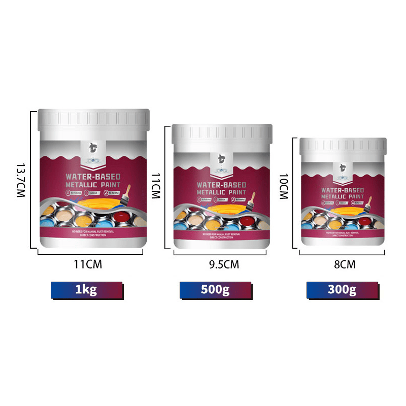 🔥Hot Sale 49% OFF🔥 Rust Converter & Metallic Paint – Stops Rust, Ready to Paint🛡️