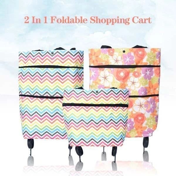 🔥HOT SALE 50% OFF🔥Foldable 2-in-1 Shopping Bag