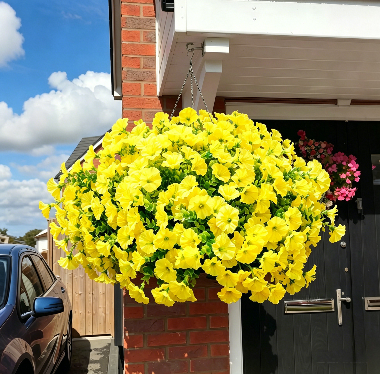 🔥Last Day 60% OFF🔥Sunscreen and Rainproof Artificial Petunias Flowers