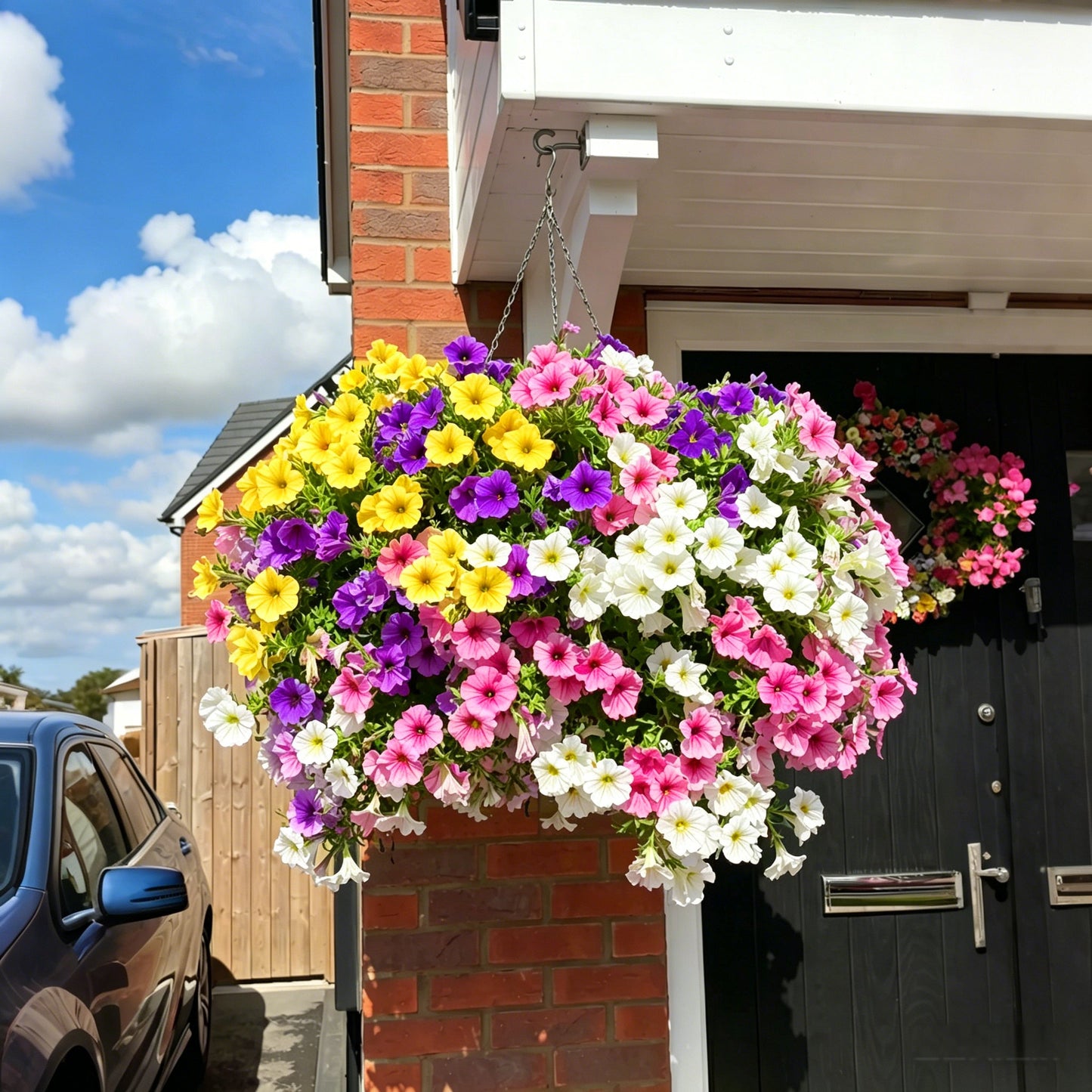 🔥Last Day 60% OFF🔥Sunscreen and Rainproof Artificial Petunias Flowers