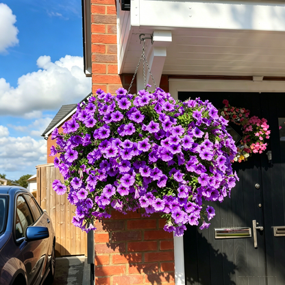 🔥Last Day 60% OFF🔥Sunscreen and Rainproof Artificial Petunias Flowers