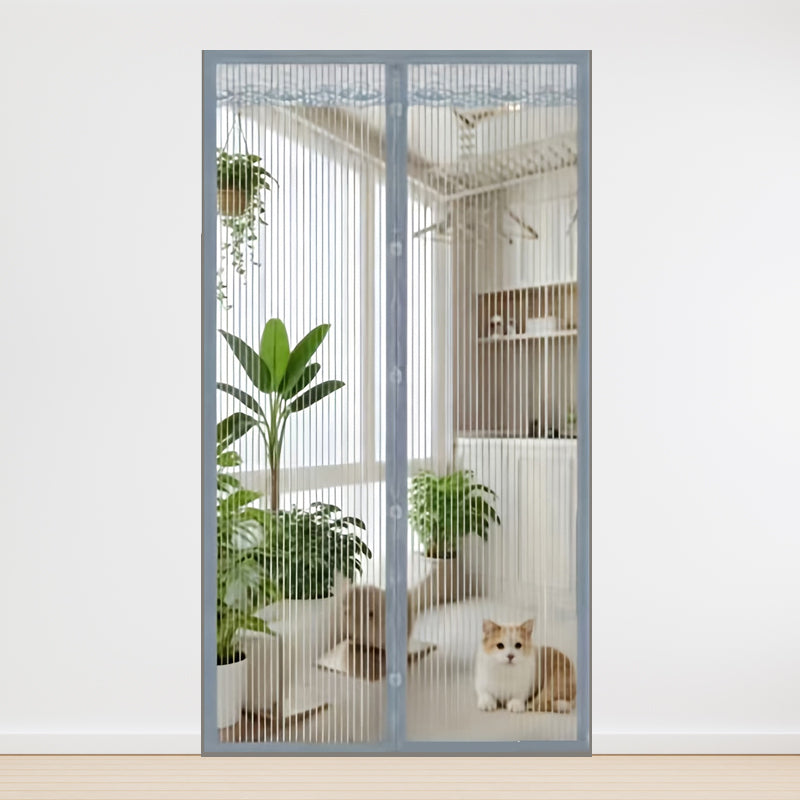 Magic Mesh Summer Magnetic Mosquito Screen Door Curtain