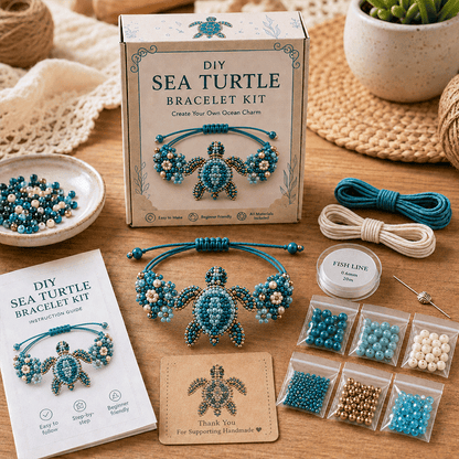 🔥50% Off Last Day - BUY 3 GET 1 FREE🐙DIY Beaded Bracelet Making Kit
