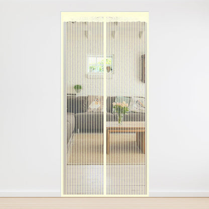Magic Mesh Summer Magnetic Mosquito Screen Door Curtain