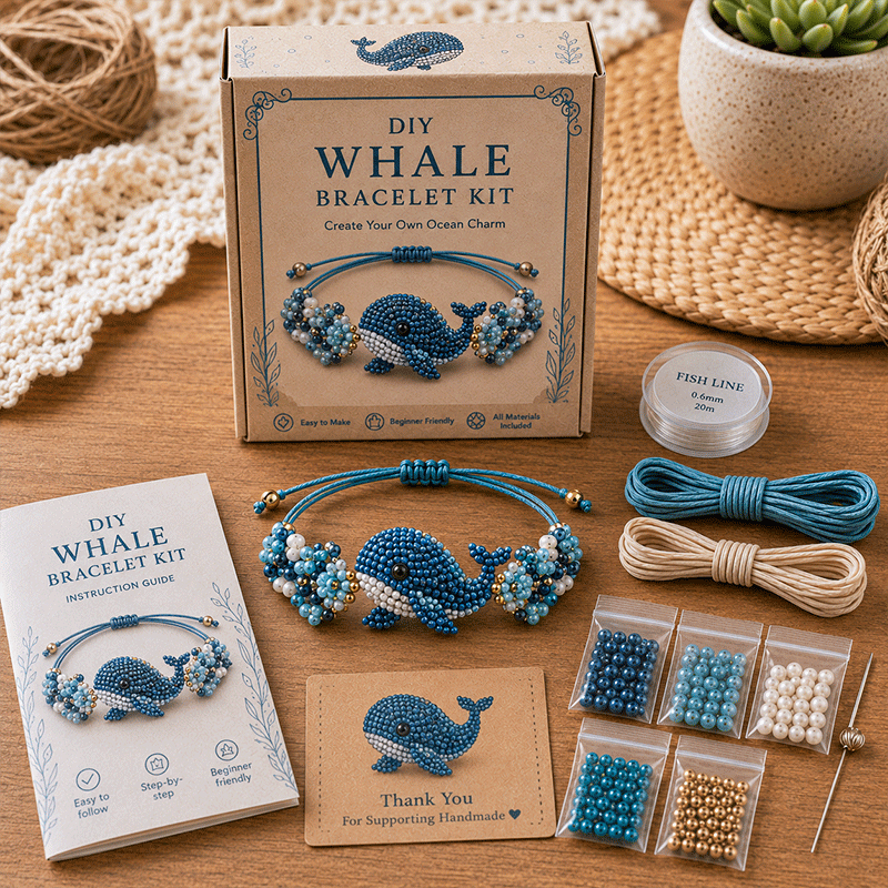 🔥50% Off Last Day - BUY 3 GET 1 FREE🐙DIY Beaded Bracelet Making Kit