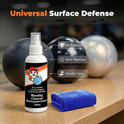 🎳 Professional Bowling Ball Cleaner Spray