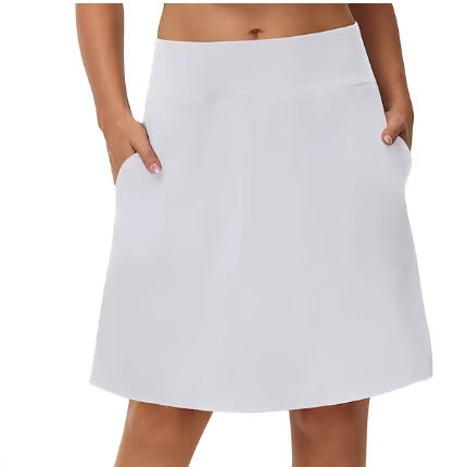 Women's 20" Knee Length Skorts Golf Tennis Skirt