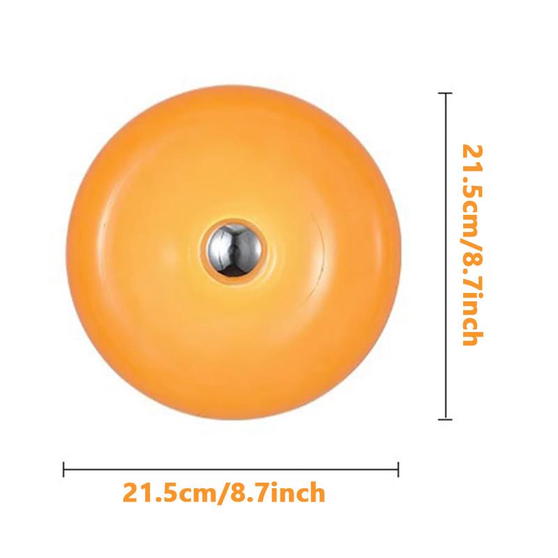Acrylic-Orange Donut Mood Lamp🍩🌟 Rechargeable Swing Arm Wall Light