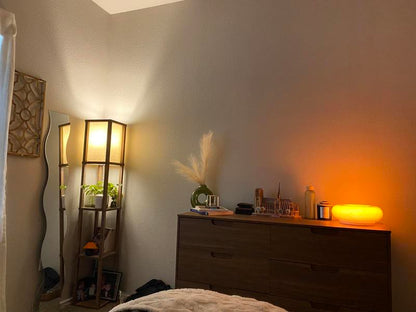 Acrylic-Orange Donut Mood Lamp🍩🌟 Rechargeable Swing Arm Wall Light