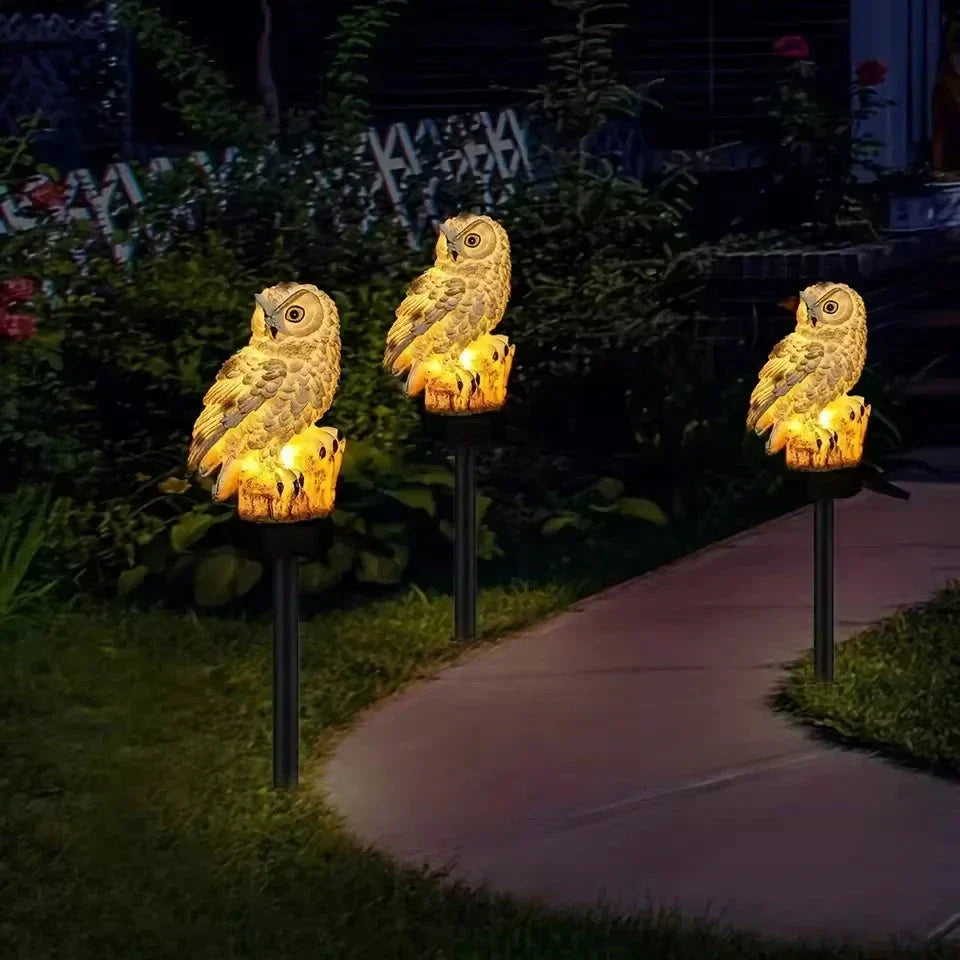 🦉Solar Owl Pathway Light, Brighten Your Garden Walkway