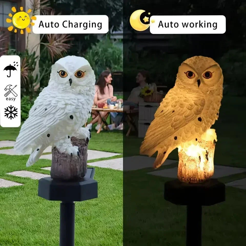 🦉Solar Owl Pathway Light, Brighten Your Garden Walkway