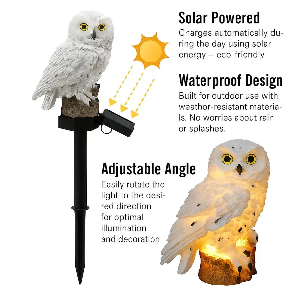 🦉Solar Owl Pathway Light, Brighten Your Garden Walkway