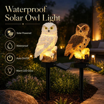 🦉Solar Owl Pathway Light, Brighten Your Garden Walkway