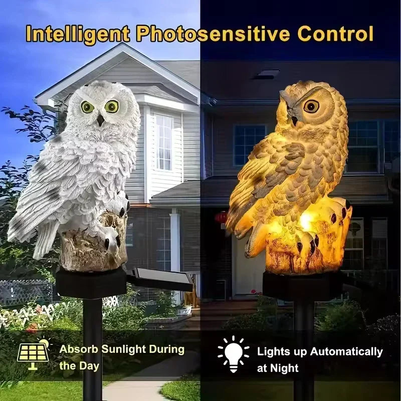 🦉Solar Owl Pathway Light, Brighten Your Garden Walkway