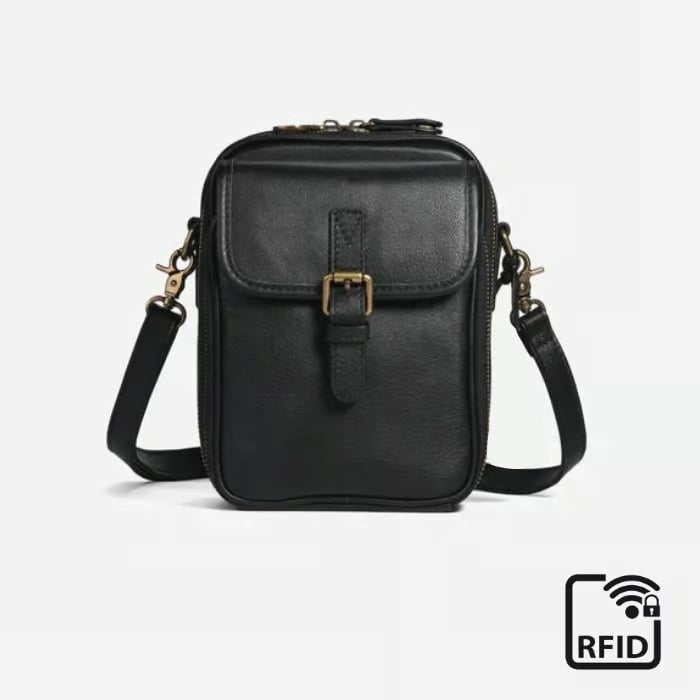 🔥Crossbody Leather RFID Bag