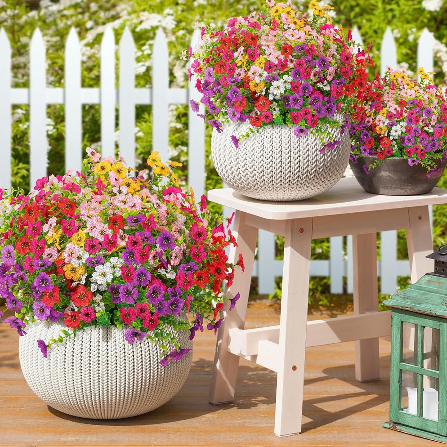 💥Only $1.98 Last Day Promotion!🌺UV Resistant Colorful Artificial Flower🌺