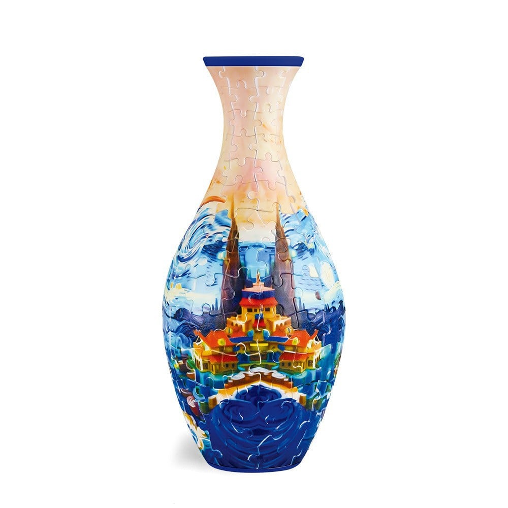 3D Puzzle Vase for Adults, Jigsaw Puzzle Vase for Flower
