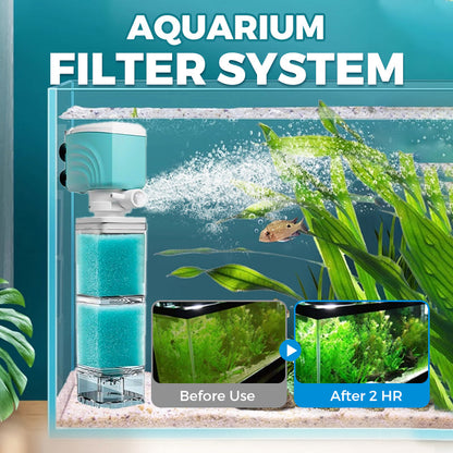 ⏰ 42% off on the final day ⏰Automatic Aquarium Filter System🔥