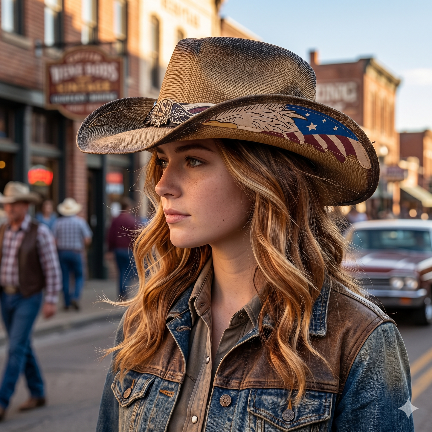 America 250 Patriot Cowboy Hat - Celebrate America's 250th Anniversary With Strength, Freedom & Pride-9 colors😍