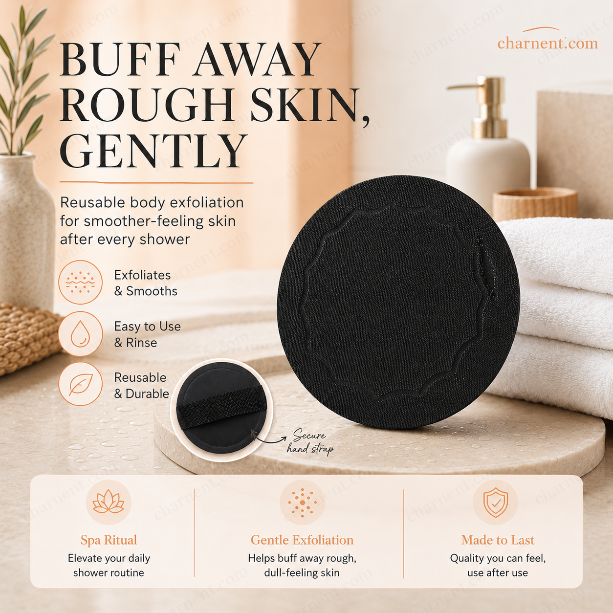 🚿Exfoliating Scrub Bath Pads🧖‍♀️