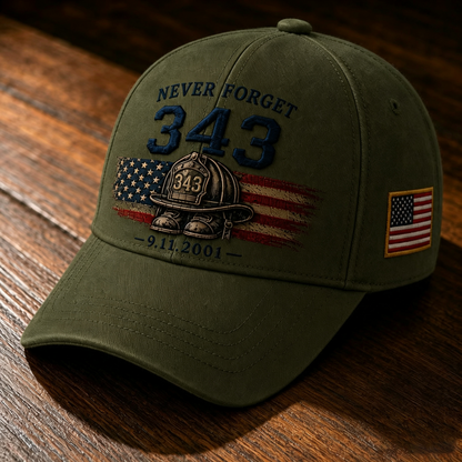 🧢Never Forget 343 Memorial Cap 🎁