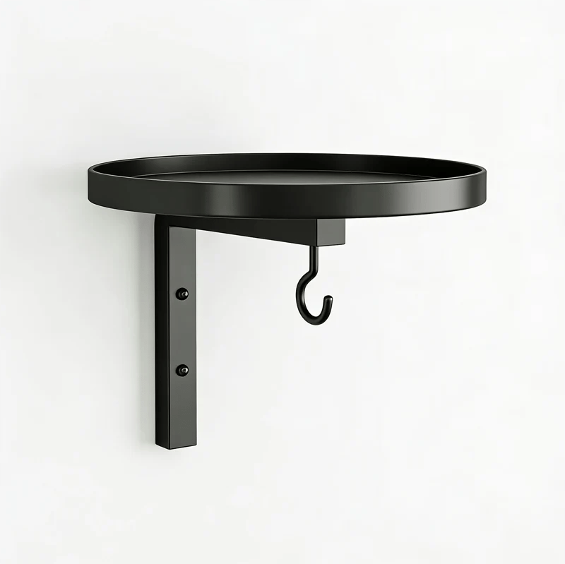 📢📢40% OFF !!!⏰Wall-Mounted Metal Bird Bath – Antique Bronze Finish 🐦🛁🧱🏡