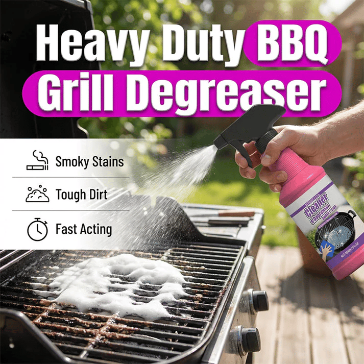 🔥Father's Day Sale: Non-Toxic Grill Cleaner - No Scrubbing, Cuts Grease In Seconds💧