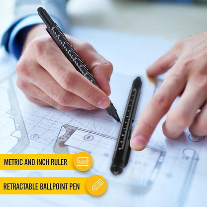 9-in-1 Multifunction Pen with LED Light