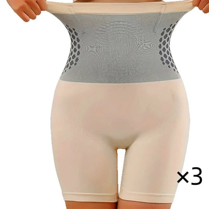 High-Waist Tummy Control Shapewear Shorts