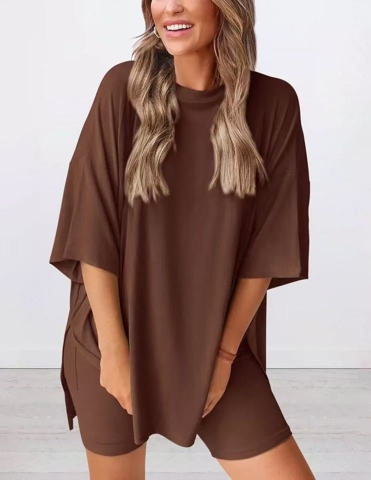 2026 Women's Summer Casual Loose Two-Piece Casual Suit