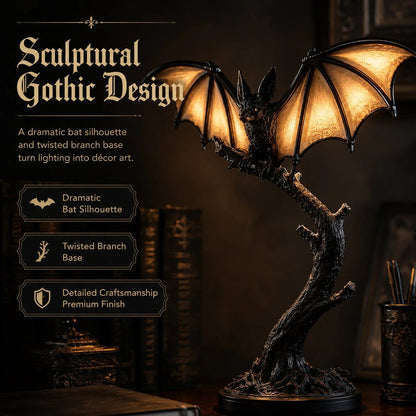 🦇✨ Halloween Glowing Magic Bat Table Lamp